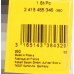 Пара плунжерная 2418455346 BOSCH 2455-346 / 2455346 RENAULT Magnum Рено Магнум