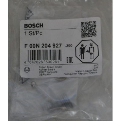 Обратный клапан топливного насоса тнвд BOSCH F00N204927 2.5CRDI 16V Hyundai H-1 04-07 Kia Sorento 02-09 Обратный клапан топливного насоса тнвд BOSCH F00N204927 2.5CRDI 16V Hyundai H-1 04-07 Kia Sorento 02-09