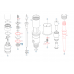 Стяжная гайка форсунки BOSCH F00RJ00840 Renault Premium 420 dci