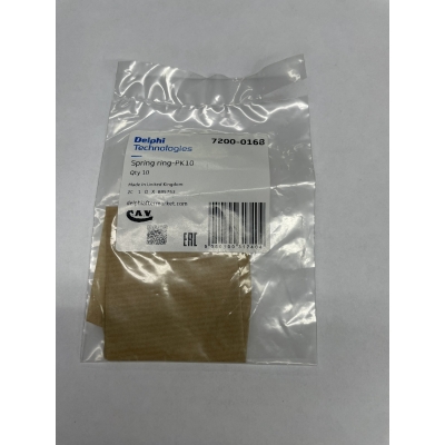 Стопорное кольцо форсунки DELPHI 7200-0168 E3.18 EUI