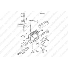 Ремкомплект топливного насоса тнвд DENSO 190440-0390 Volvo