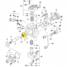294170-0240 DENSO Роликовый толкатель топливного насоса HP3