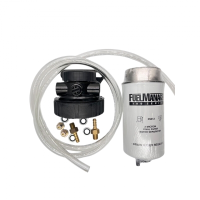 Дизельный фильтр сепаратор Фильтрующий элемент 2 Мк 152.4мм 35612 FM 100 полный комплект с корпусом