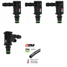 Ремкомплект обратки штуцера шланг RENAULT/Kangoo II 1.5 dci 0445110652