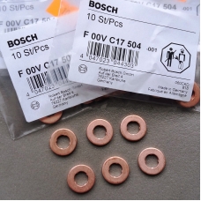 Шайба форсунки бош bosch Форд Куга 2.0 TDCi F00VC17504, Форд Транзит 2.2 TDCi, Пежо Боксер 2.2 HDI, BMW E39