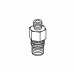 Клапан штуцер тнвд Case-788 BOSCH Cummins