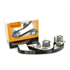 Комплект ремня ГРМ 1.9-2.0TDI/SDI /Caddy III CT1028WP4 vw passat golf skoda Кадди (ремень + ролики + помпа)
