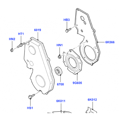 Сальник ТНВД Форд Коннект Ford Connect 1.8 TDCi SKT 410441 Сальник ...
