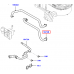 Патрубок печки Форд Коннект 1.8 TDCi Ford Connect CM 30332