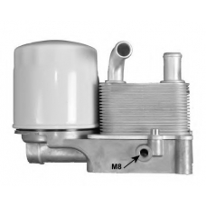 Радиатор масляный Теплообменник (d=8mm) Ford Connect 1.8 TDCi Форд Коннект 2M5Q6B624BD