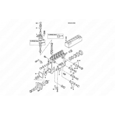 Ремкомплект топливного насоса тнвд DENSO 190440-0390 Volvo